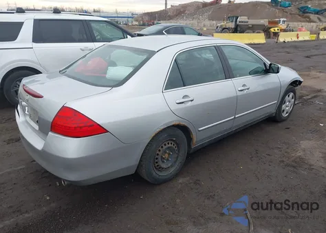 2007 Honda Accord 2.4 Lx from USA, damaged, VIN 1HGCM56467A127107